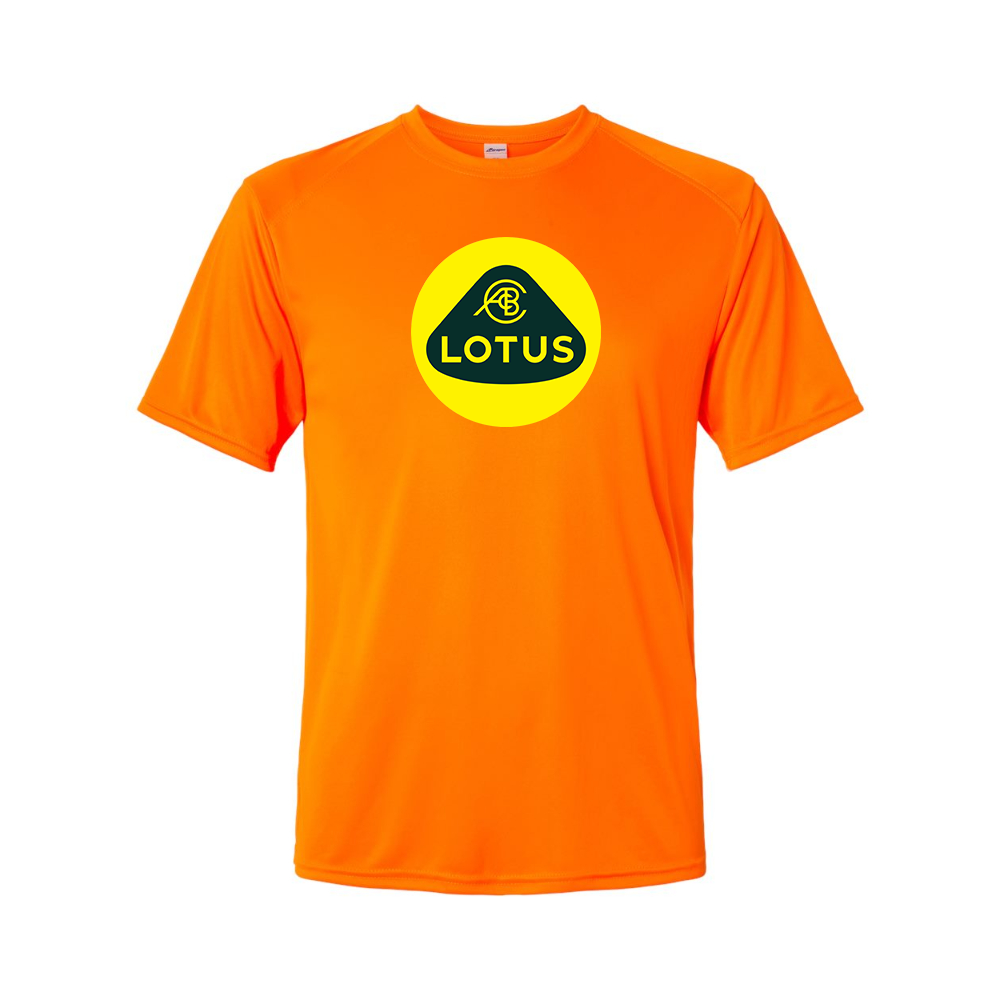 Men’s Lotus Car Polyester T-Shirt