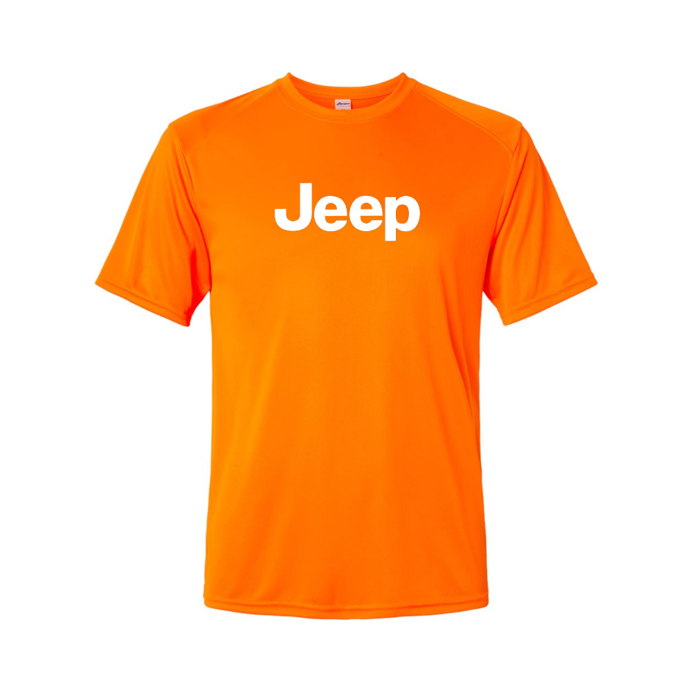 Men’s Jeep Car Polyester T-Shirt