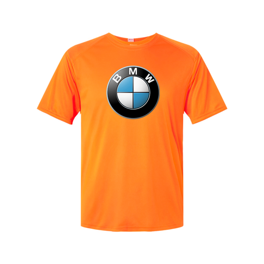 Men's BMW Motorsports Car Polyester T-Shirt