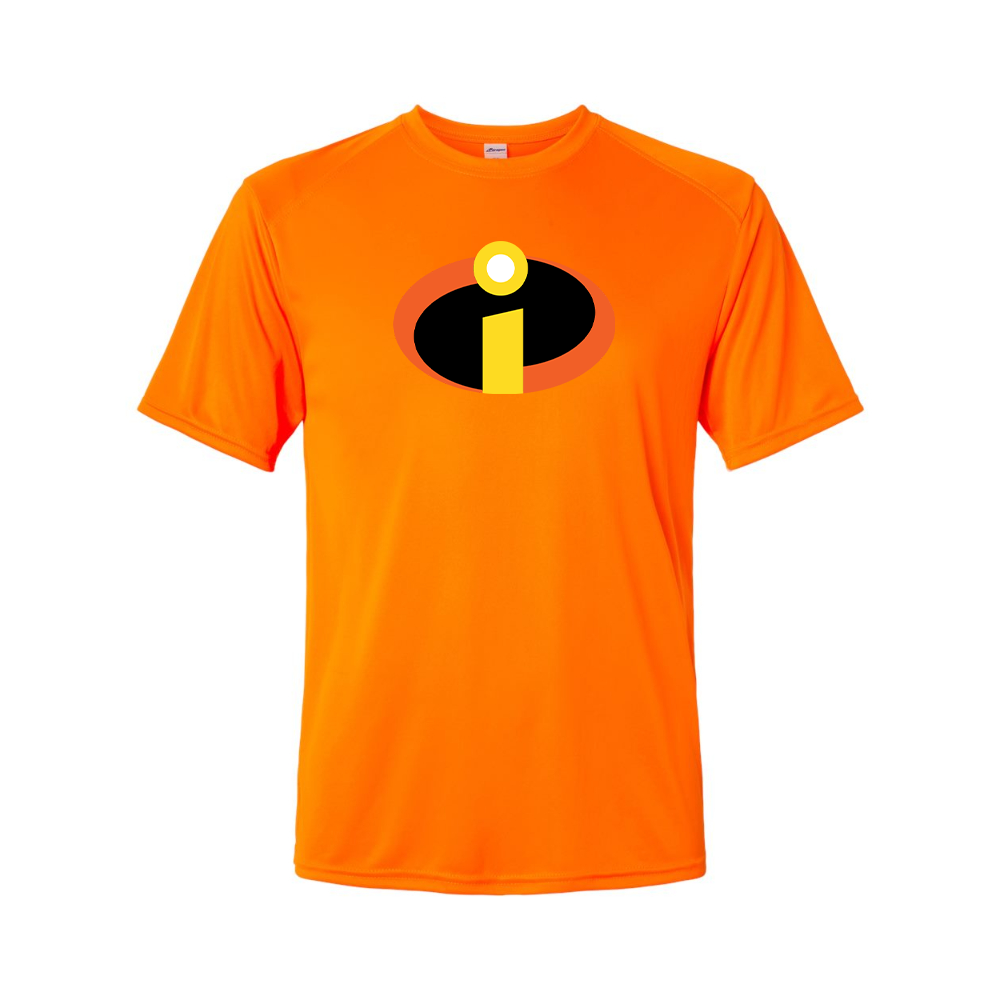 Men's The Incredibles Cartoon Polyester T-Shirt