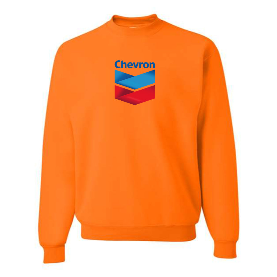 Men's Chevron Gas Station Crewneck Sweatshirt