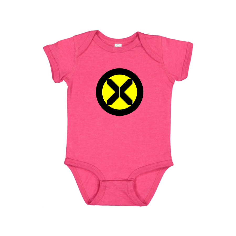 X-Men Marvel Comics Superhero Baby Romper Onesie