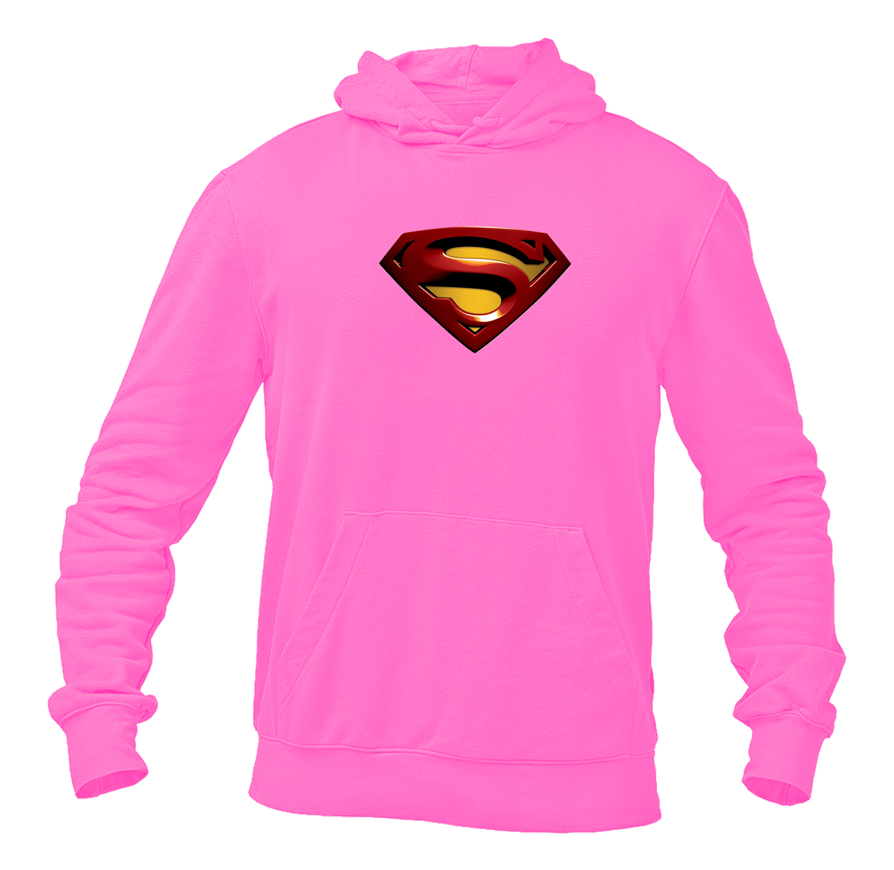 Men's Superman Superhero Pullover Hoodie