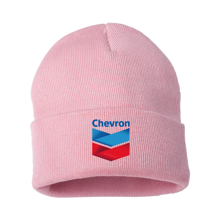 Chevron Gas Station Beanie Hat