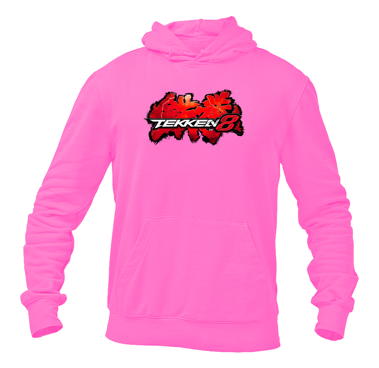 Men's Tekken 8 Game PS5 Pullover Hoodie