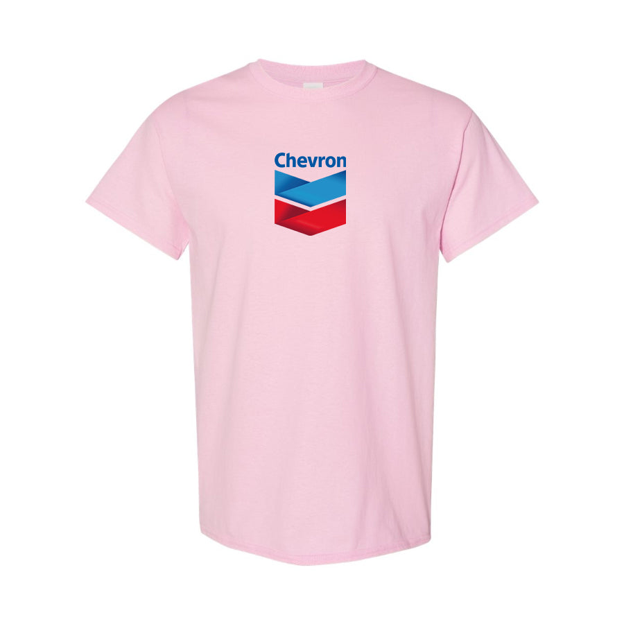 Youth Kids Chevron Gas Station Cotton T-Shirt