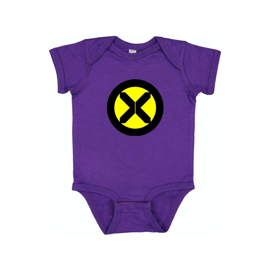X-Men Marvel Comics Superhero Baby Romper Onesie