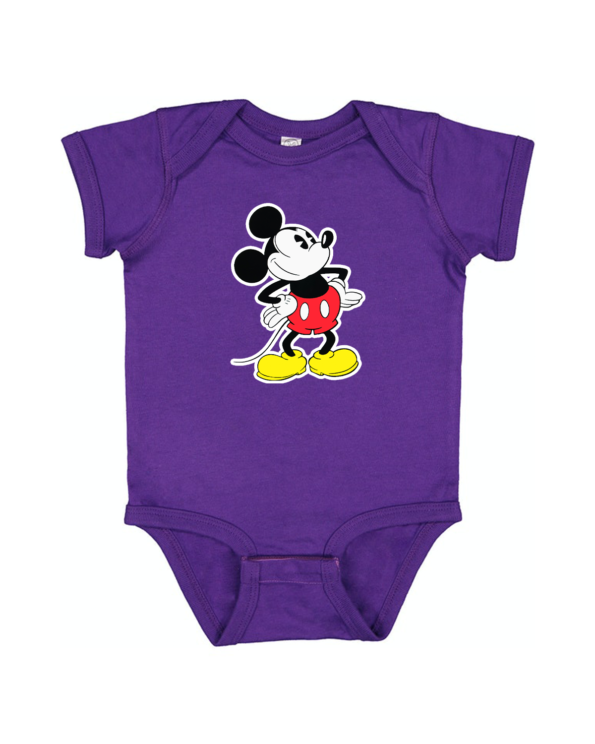 Mickey Mouse Cartoon Baby Romper Onesie