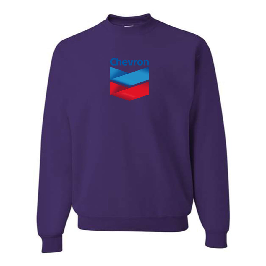 Men's Chevron Gas Station Crewneck Sweatshirt