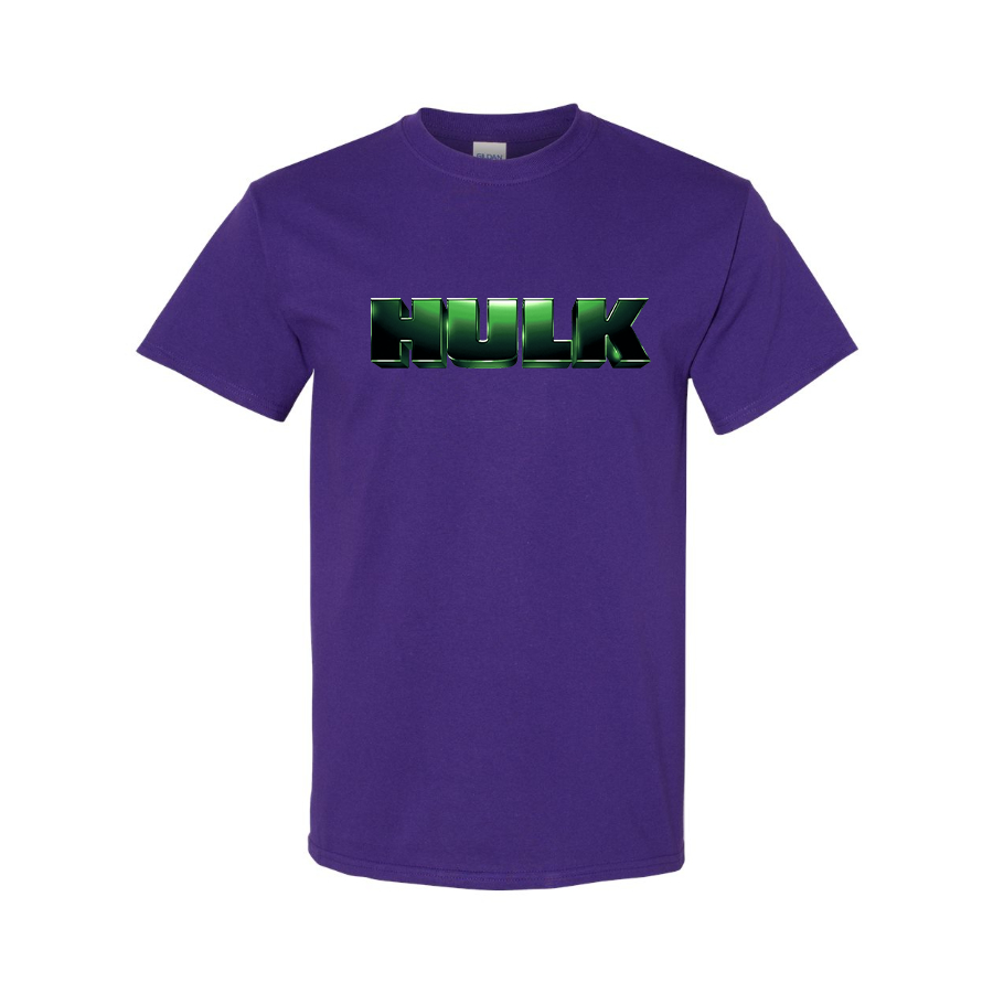 Youth Kids The Hulk Marvel Superhero Cotton T-Shirt