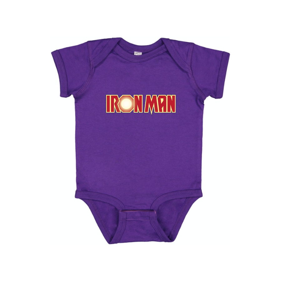 Iron Man Marvel Superhero Baby Romper Onesie