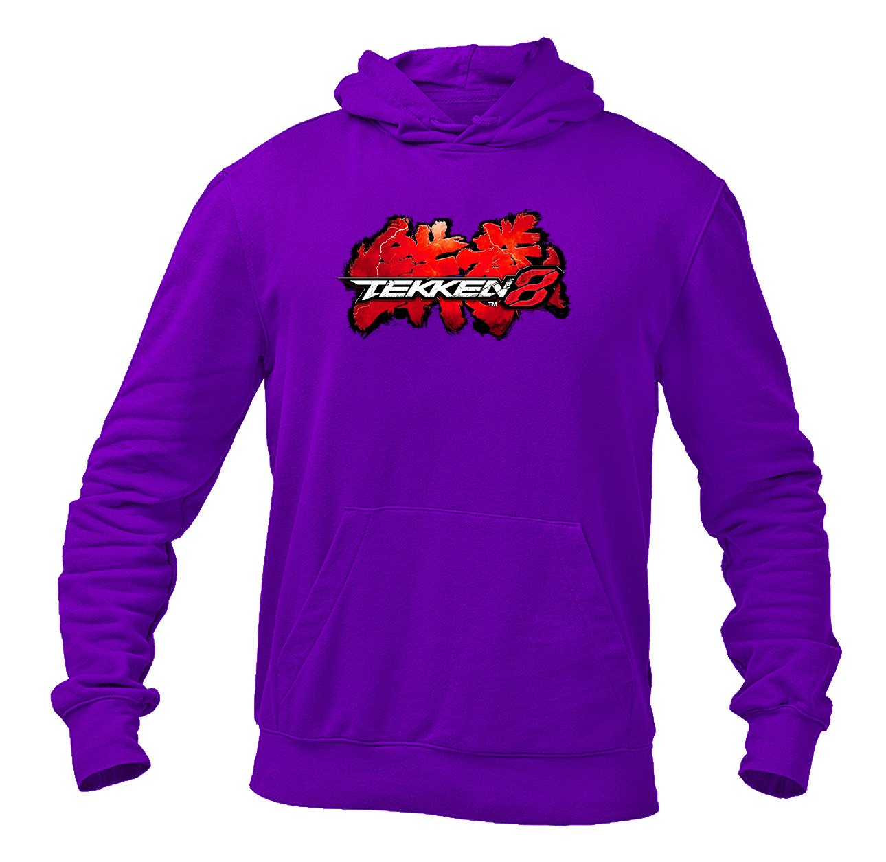 Men's Tekken 8 Game PS5 Pullover Hoodie