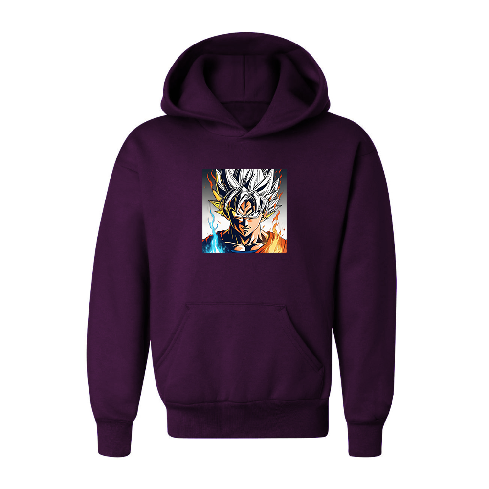 Youth Kids Goku Fire Dragon Ball Z Cartoon Pullover Hoodie