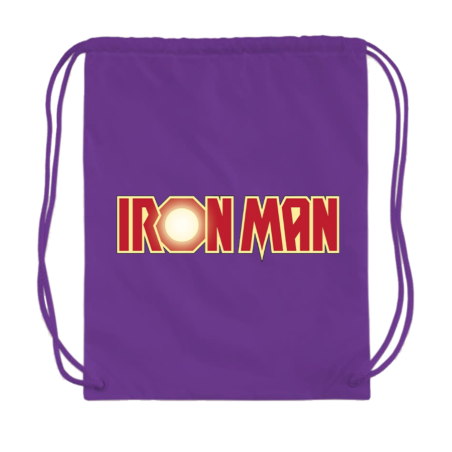 Iron Man Marvel Superhero Drawstring Bag