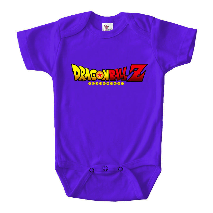 Dragon Ball Z Cartoon Title Baby Romper Onesie