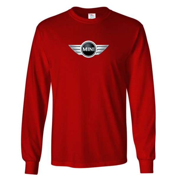 Men’s Mini Cooper Car Long Sleeve T-Shirt