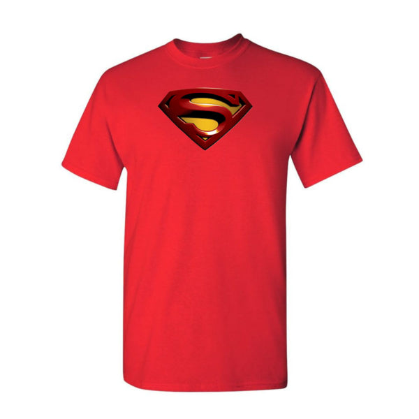 Youth Kids Superman Superhero Cotton T-Shirt