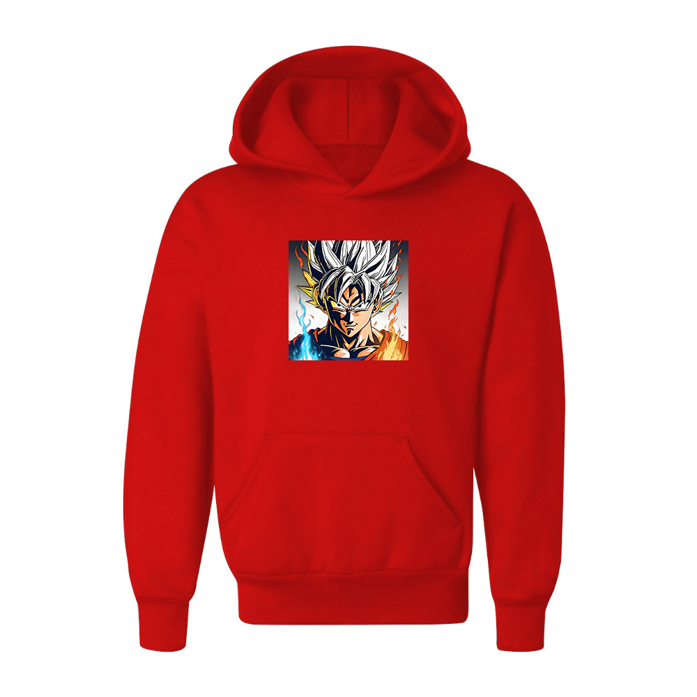 Youth Kids Goku Fire Dragon Ball Z Cartoon Pullover Hoodie