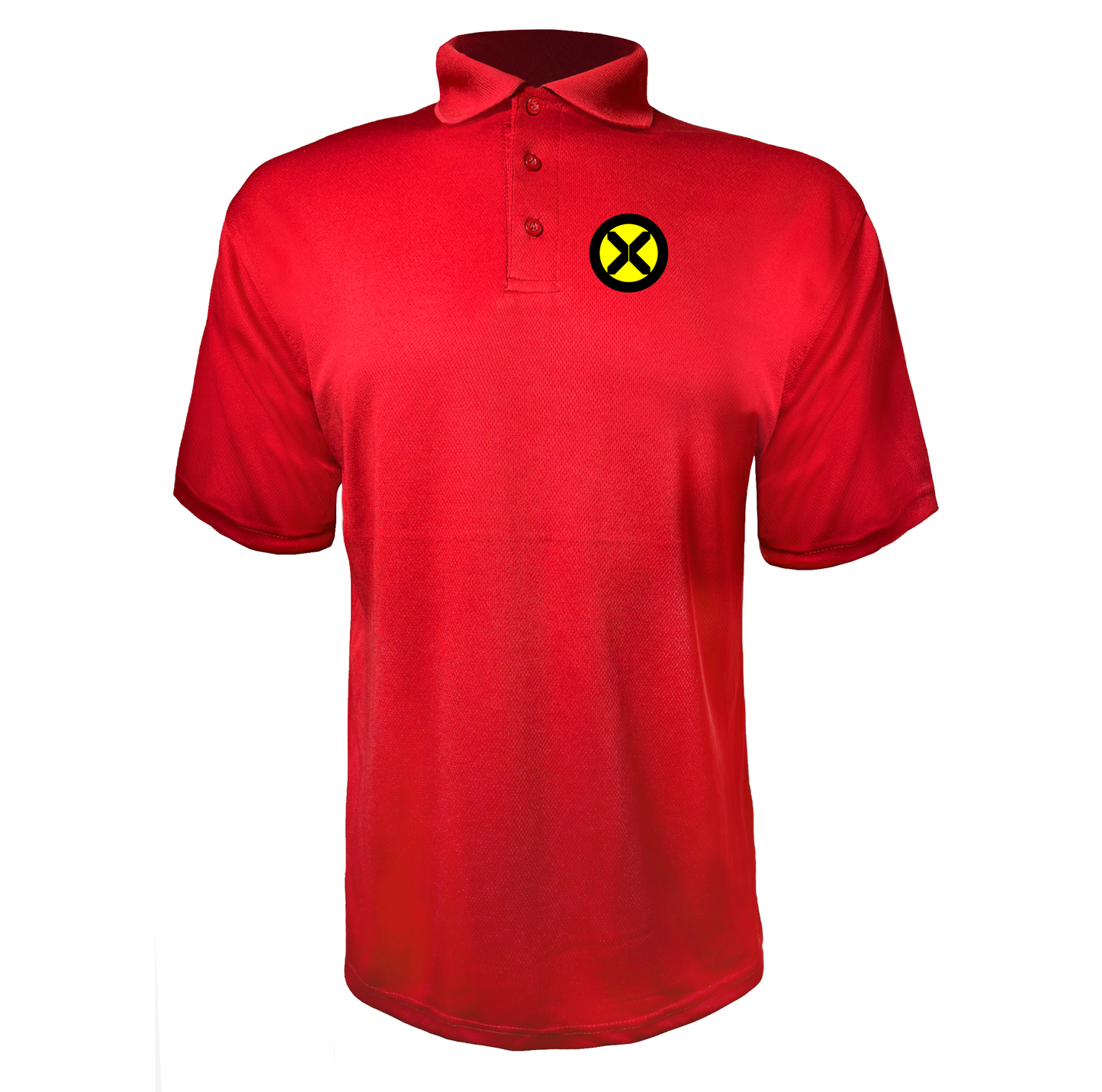 Men's X-Men Marvel Comics Superhero Polyester Polo