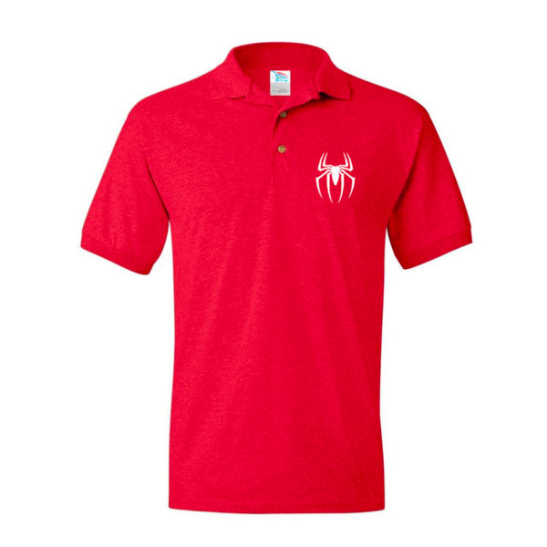 Men's Spiderman Marvel Avengers Superhero Dry Blend Polo