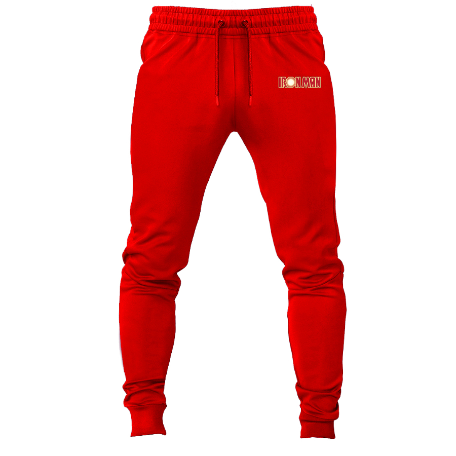 Men's Iron Man Marvel Superhero Joggers Sweatpants