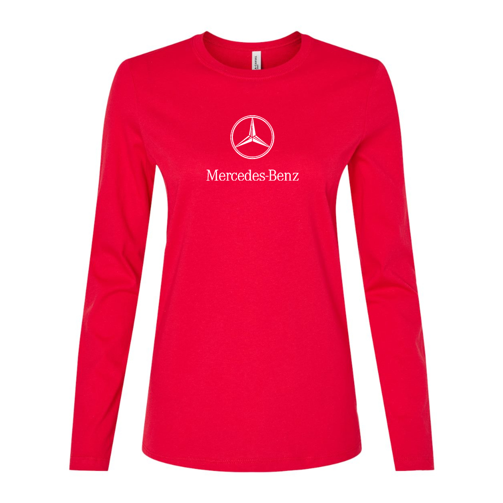 Women's Mercedes-Benz Luxury Car Long Sleeve T-Shirt