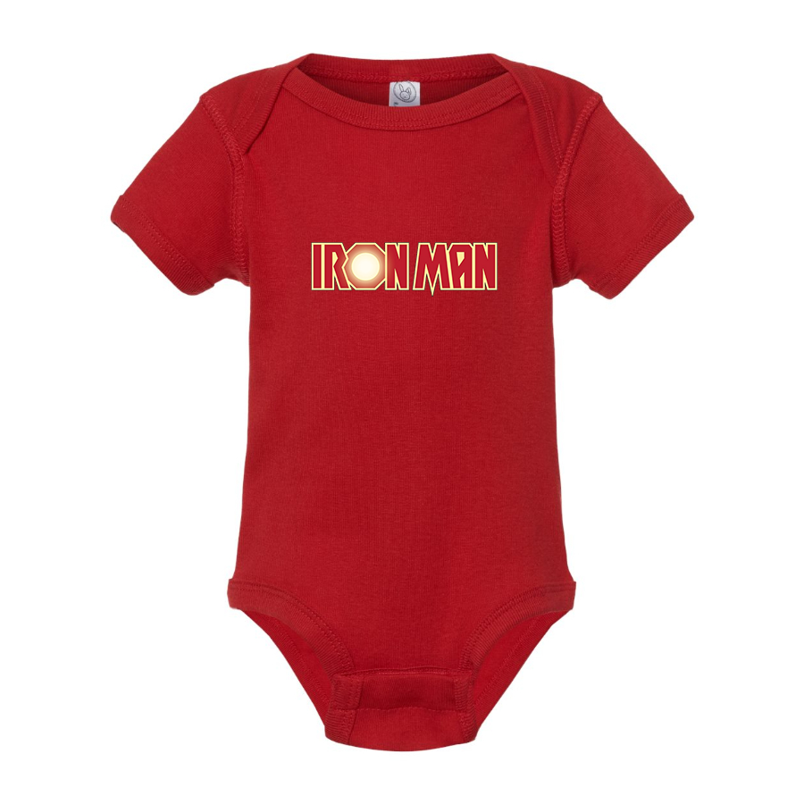 Iron Man Marvel Superhero Baby Romper Onesie
