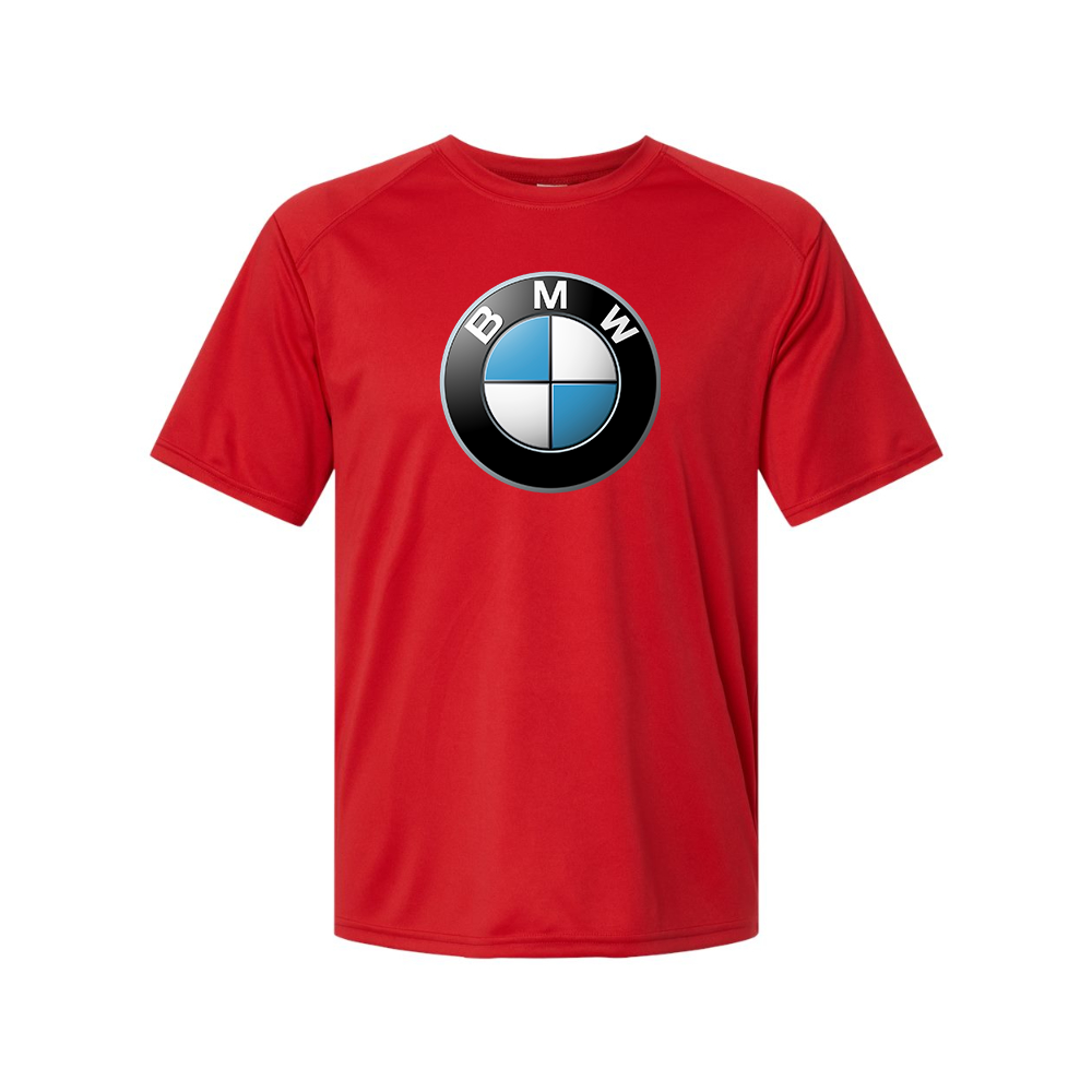 Men's BMW Motorsports Car Polyester T-Shirt