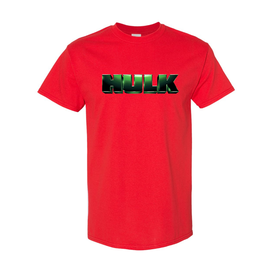 Youth Kids The Hulk Marvel Superhero Cotton T-Shirt