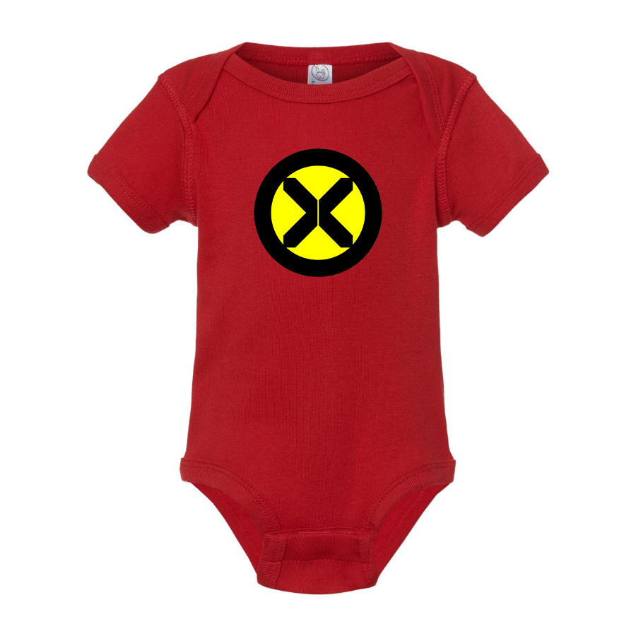 X-Men Marvel Comics Superhero Baby Romper Onesie