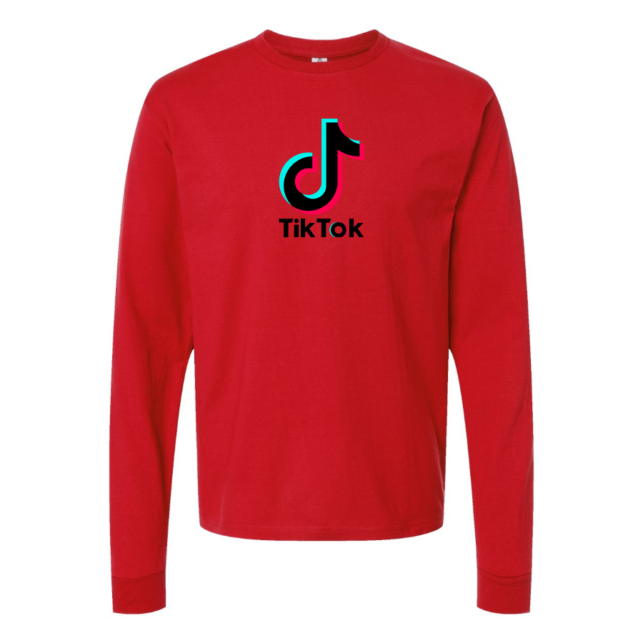 Youth Kids TikTok Social Long Sleeve T-Shirt