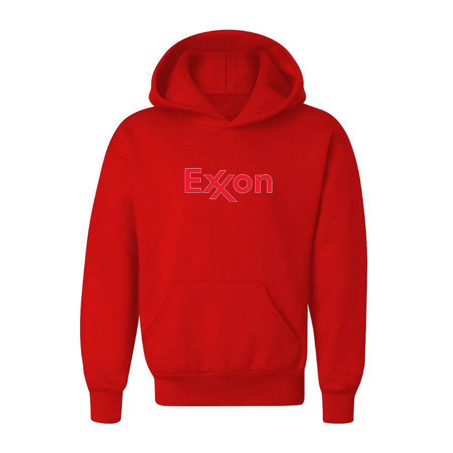 Youth Kids Exxon Gas Station Pullover Hoodie