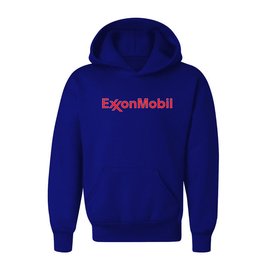 Youth Kids Exxon Mobil Gas Station Pullover Hoodie