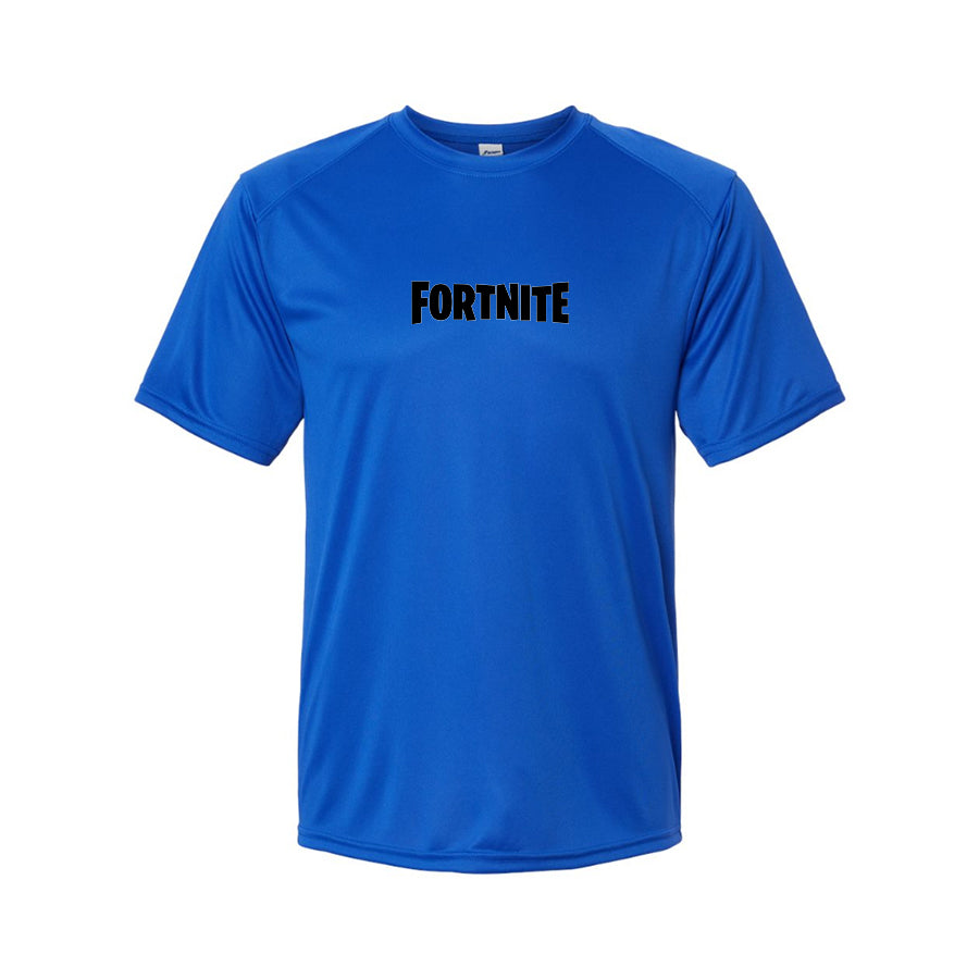 Youth Kids Fortnite Battle Royale Game Performance T-Shirt
