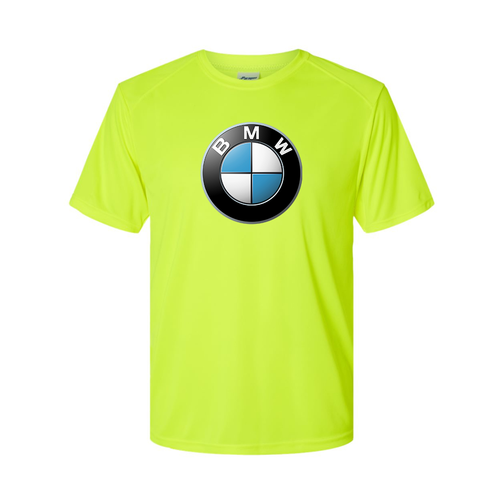 Men's BMW Motorsports Car Polyester T-Shirt