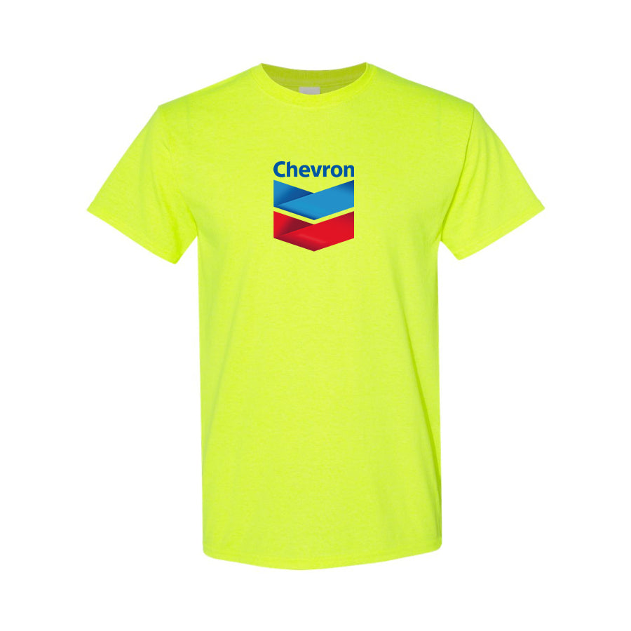 Men's Chevron Gas Station Cotton T-Shirt