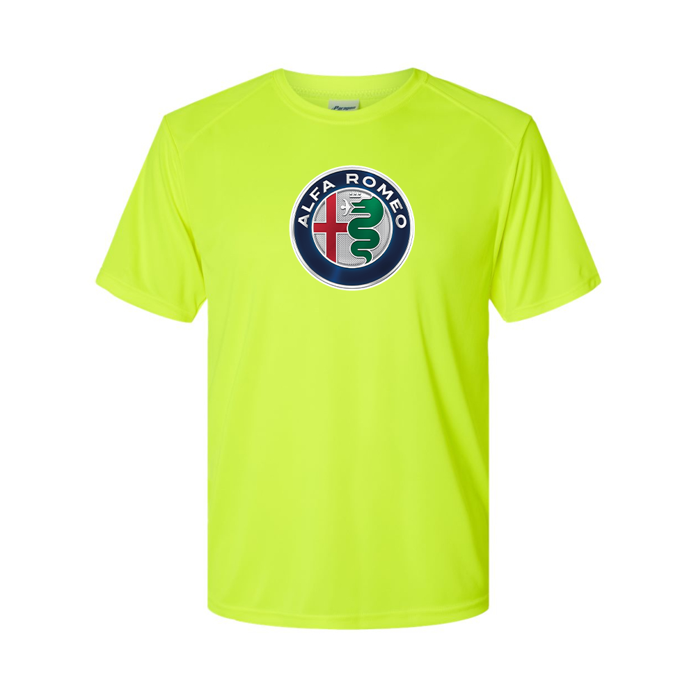 Men's Alfa Romeo Car Polyester T-Shirt