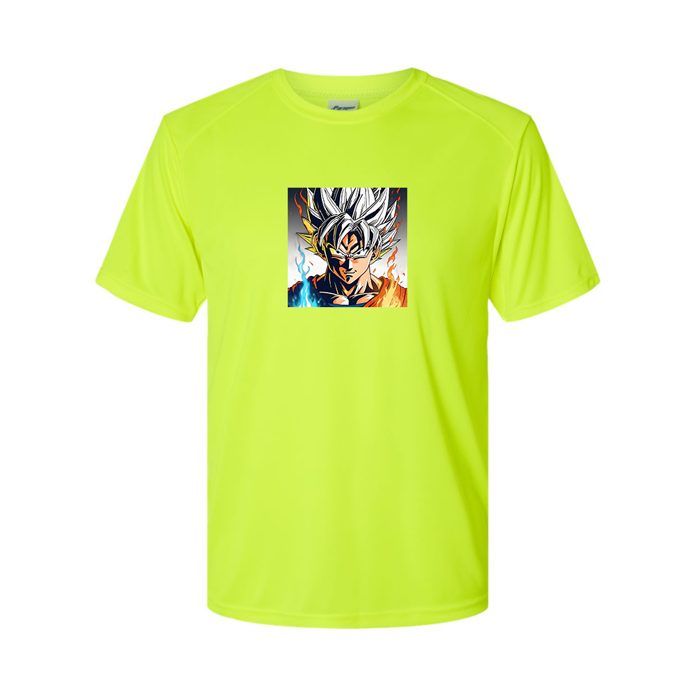 Youth Kids Goku Fire Dragon Ball Z Cartoon Performance T-Shirt