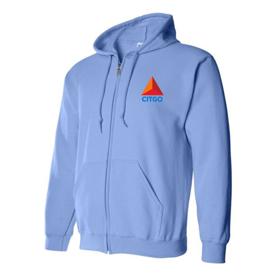 Men's Citgo Gas Station Zipper Hoodie