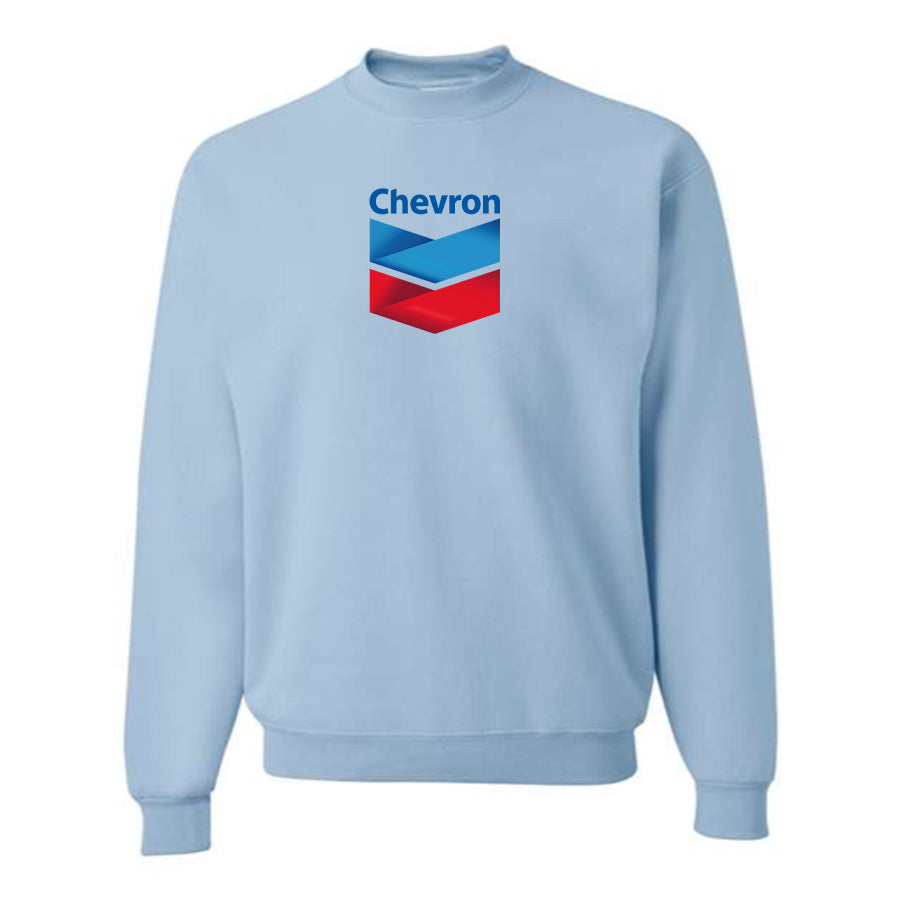 Men's Chevron Gas Station Crewneck Sweatshirt