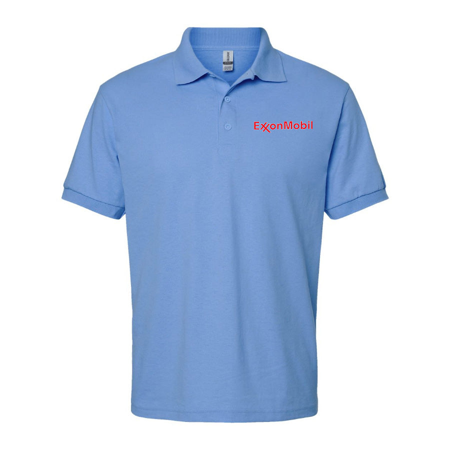 Men's Exxon Mobil Gas Station Dry Blend Polo