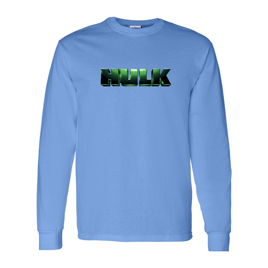Youth Kids The Hulk Marvel Superhero Long Sleeve T-Shirt