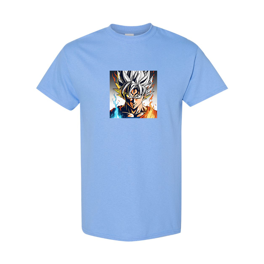 Youth Kids Goku Fire Dragon Ball Z Cartoon Cotton T-Shirt