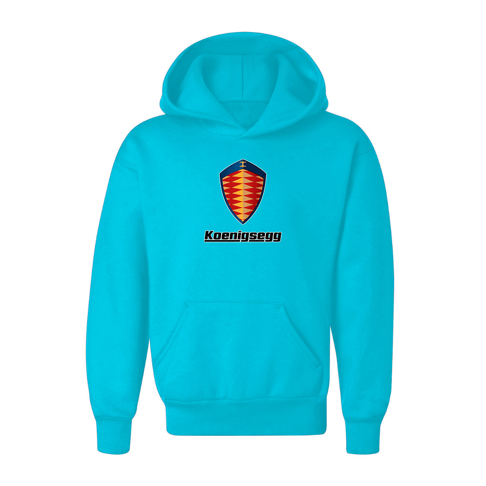 Youth Kids Koenigsegg Car Pullover Hoodie
