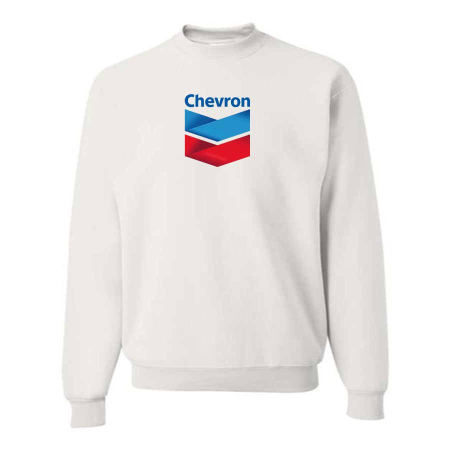 Men's Chevron Gas Station Crewneck Sweatshirt