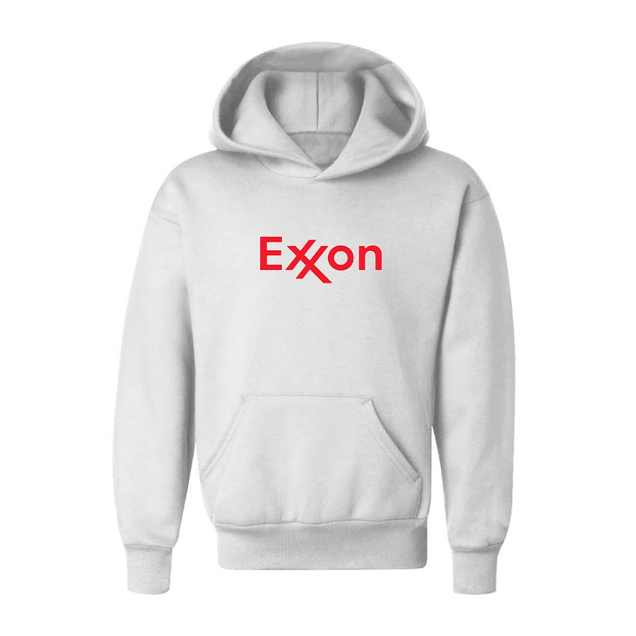 Youth Kids Exxon Gas Station Pullover Hoodie
