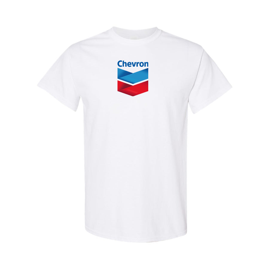 Youth Kids Chevron Gas Station Cotton T-Shirt