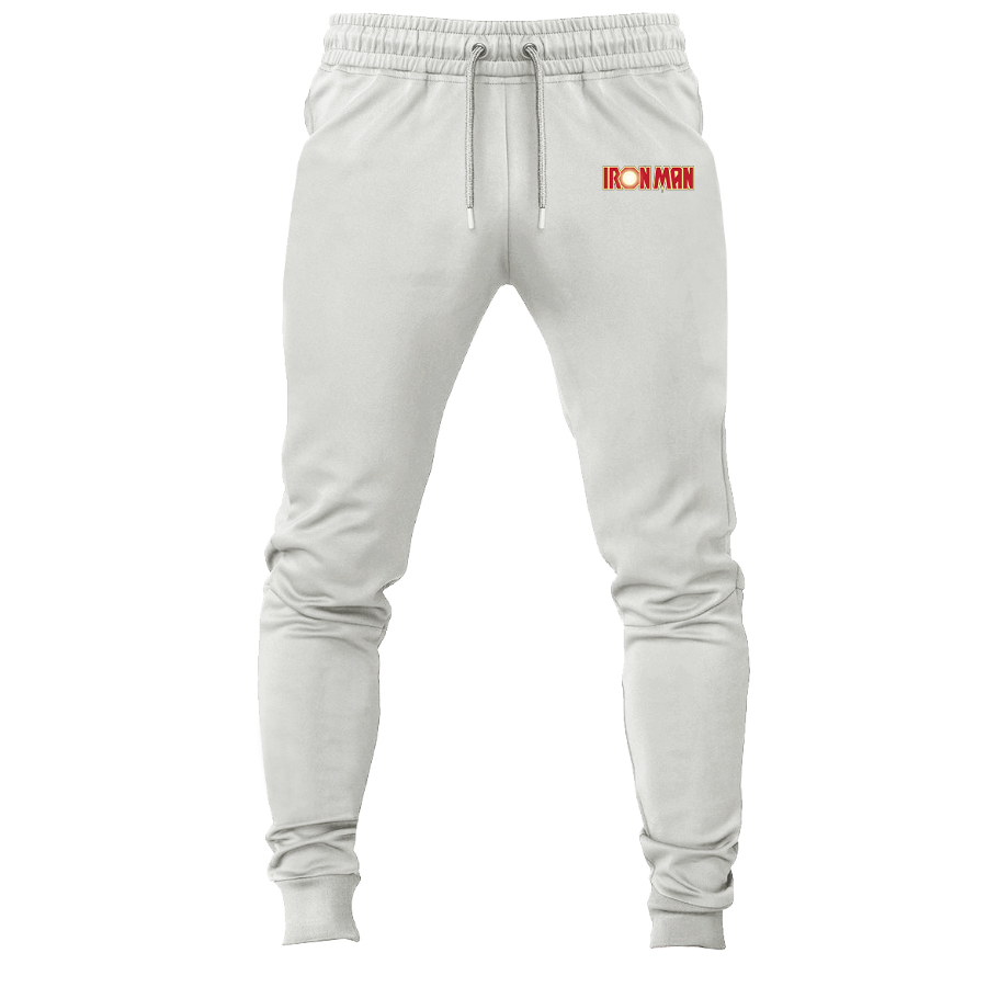 Men's Iron Man Marvel Superhero Joggers Sweatpants