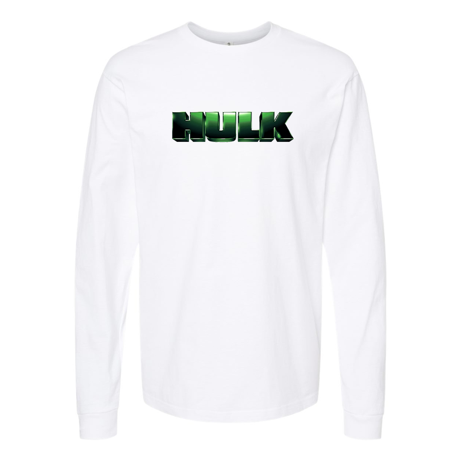 Youth Kids The Hulk Marvel Superhero Long Sleeve T-Shirt