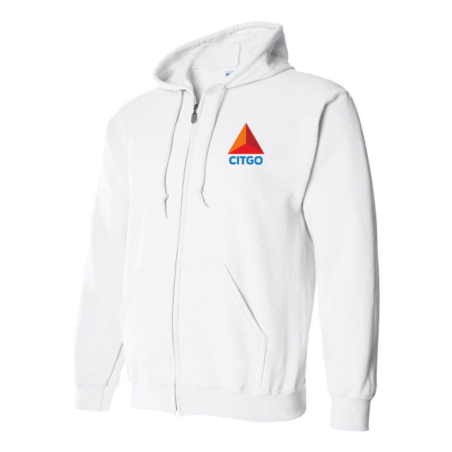 Men's Citgo Gas Station Zipper Hoodie